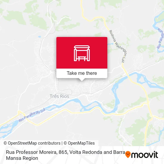 Rua Professor Moreira, 865 map