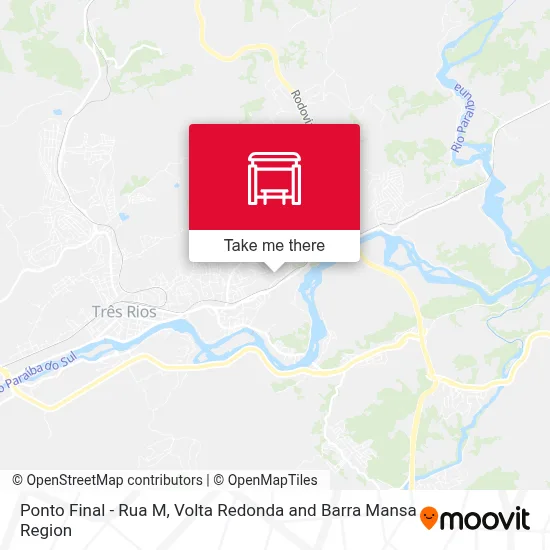 Ponto Final - Rua M map