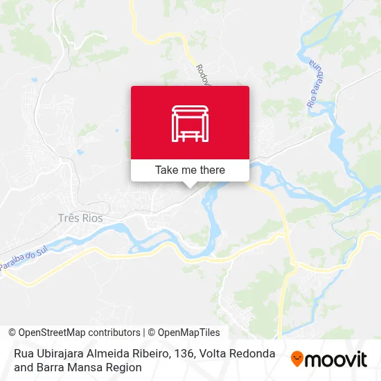 Rua Ubirajara Almeida Ribeiro, 136 map
