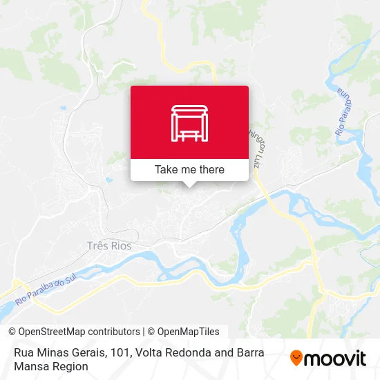 Rua Minas Gerais, 101 map