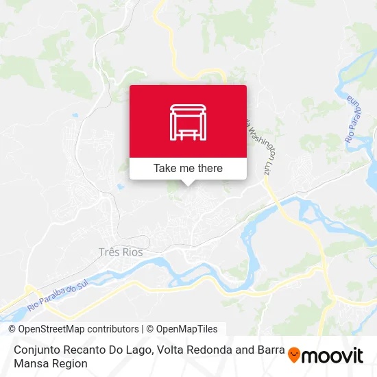 Conjunto Recanto Do Lago map