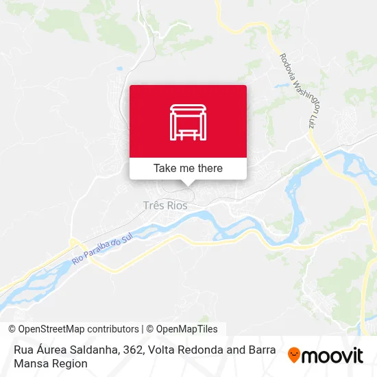 Rua Áurea Saldanha, 362 map