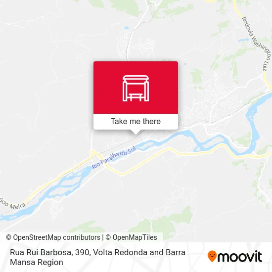 Rua Rui Barbosa, 390 map