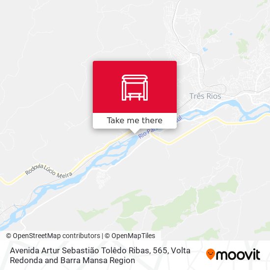 Avenida Artur Sebastião Tolêdo Ribas, 565 map