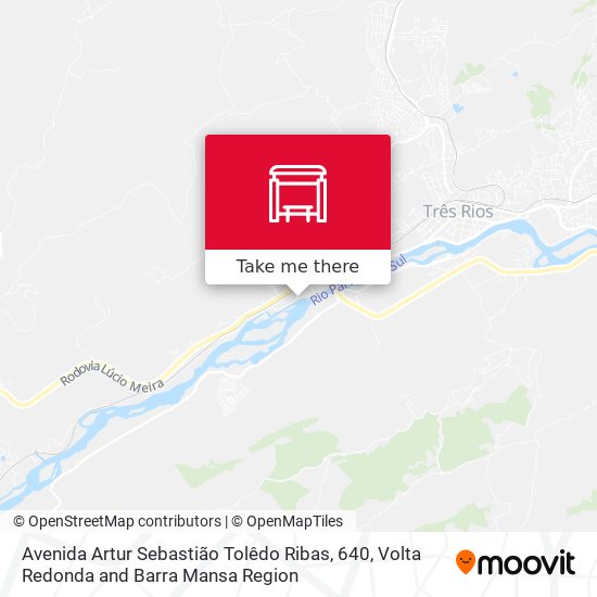Avenida Artur Sebastião Tolêdo Ribas, 640 map
