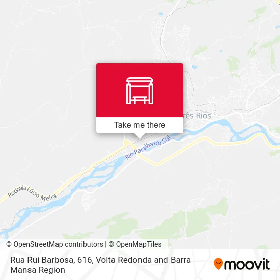 Rua Rui Barbosa, 616 map