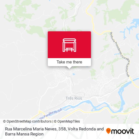 Rua Marcelina Maria Neves, 358 map