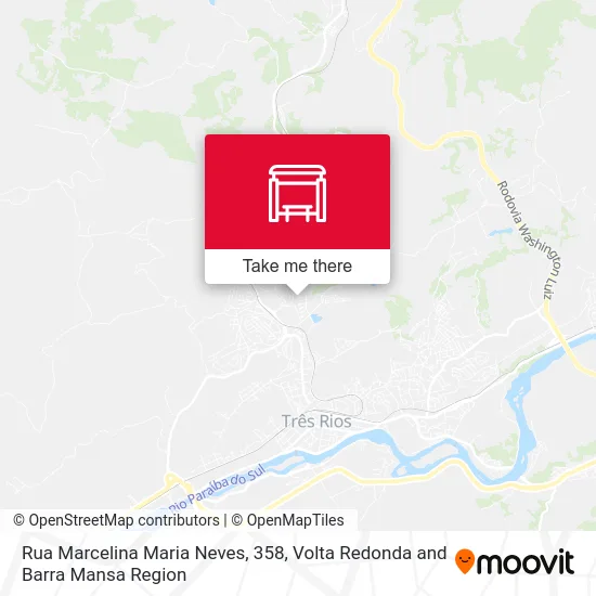 Rua Marcelina Maria Neves, 358 map