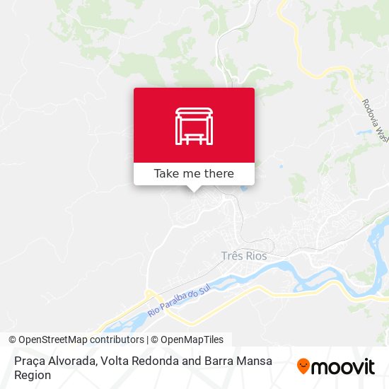 Praça Alvorada map