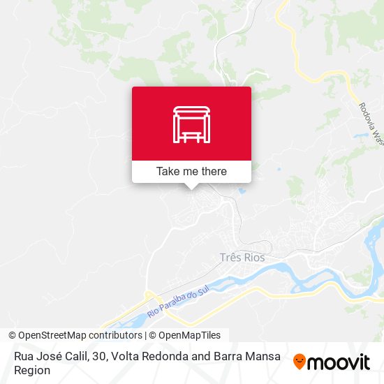 Rua José Calil, 30 map