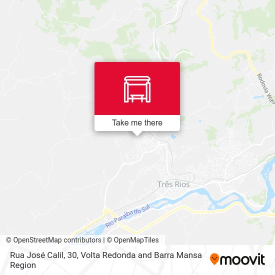Rua José Calil, 30 map