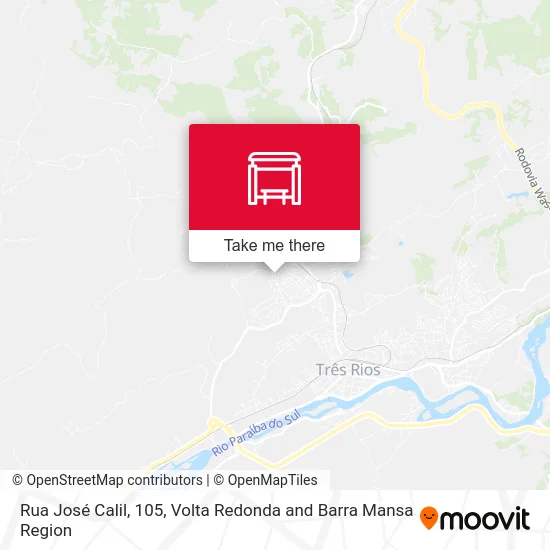Rua José Calil, 105 map