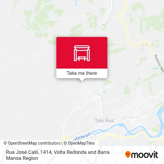 Rua José Calil, 1414 map