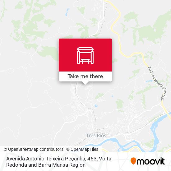 Avenida Antônio Teixeira Peçanha, 463 map
