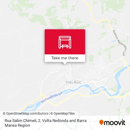 Rua Salim Chimeli, 2 map