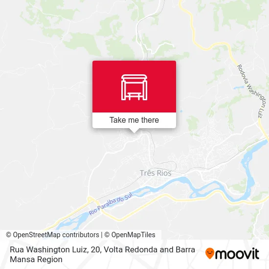 Rua Washington Luiz, 20 map