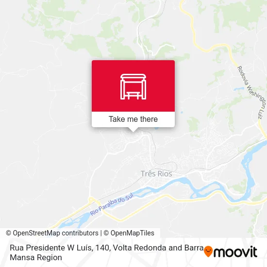 Rua Presidente W Luís, 140 map
