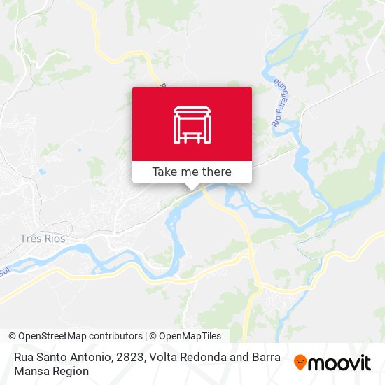 Rua Santo Antonio, 2823 map