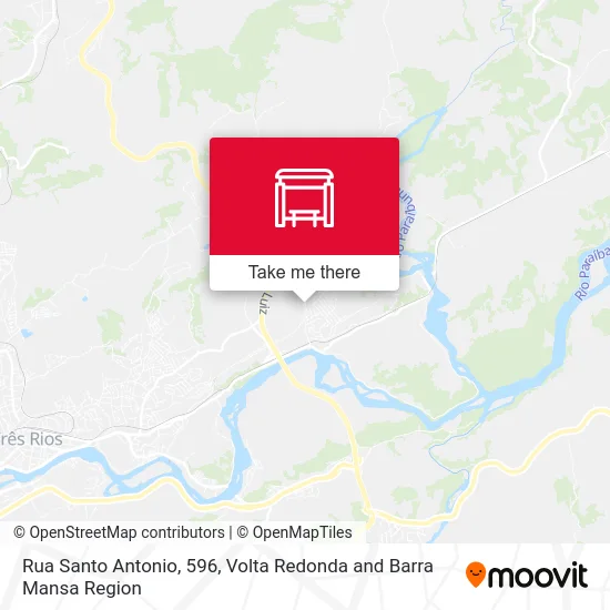 Rua Santo Antonio, 596 map