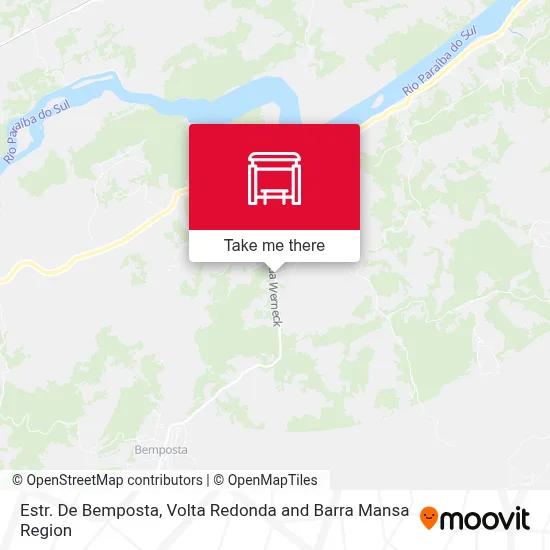 Estr. De Bemposta map