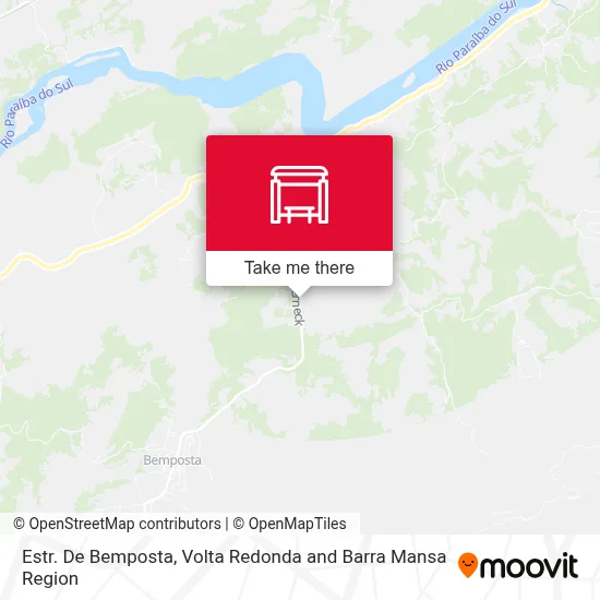 Estr. De Bemposta map