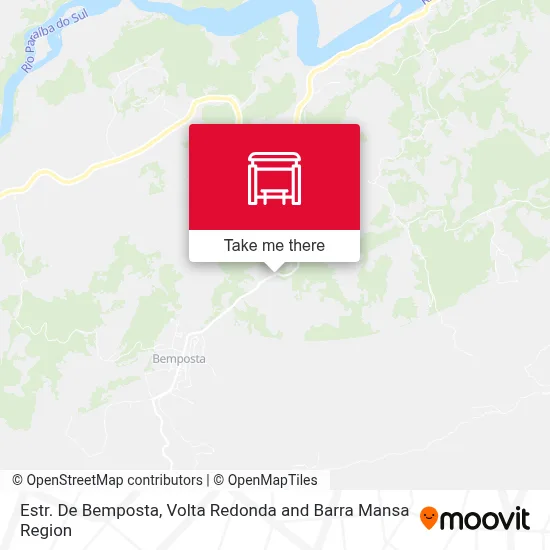 Estr. De Bemposta map