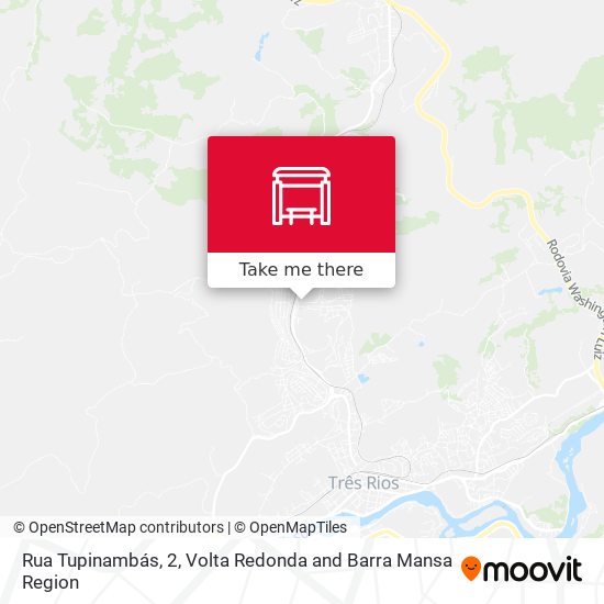 Rua Tupinambás, 2 map