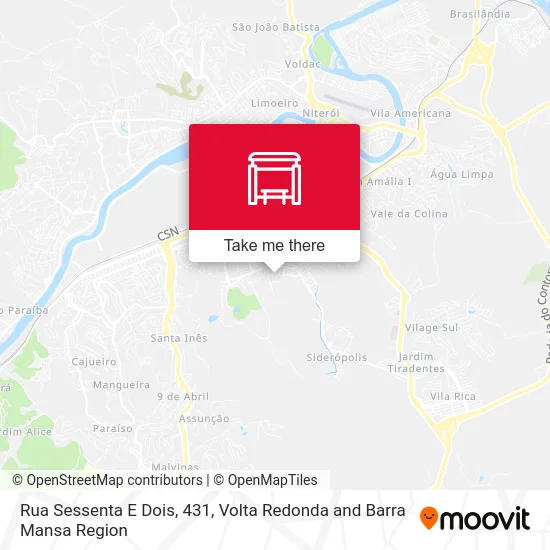 Rua Sessenta E Dois, 431 map