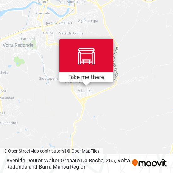 Avenida Doutor Walter Granato Da Rocha, 265 map