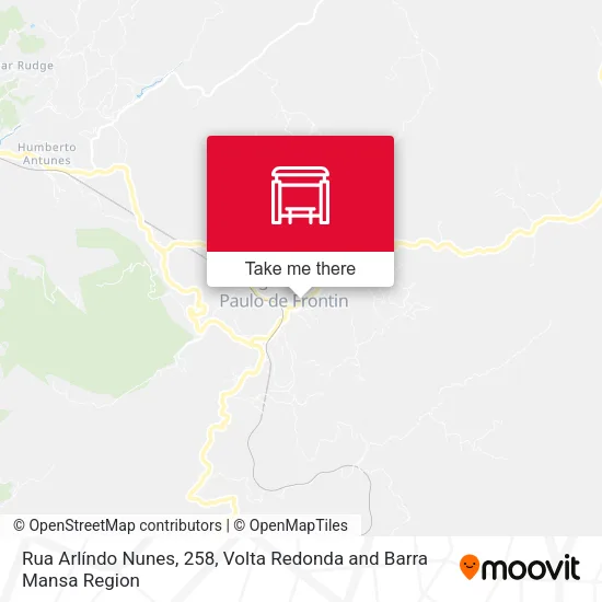 Rua Arlíndo Nunes, 258 map