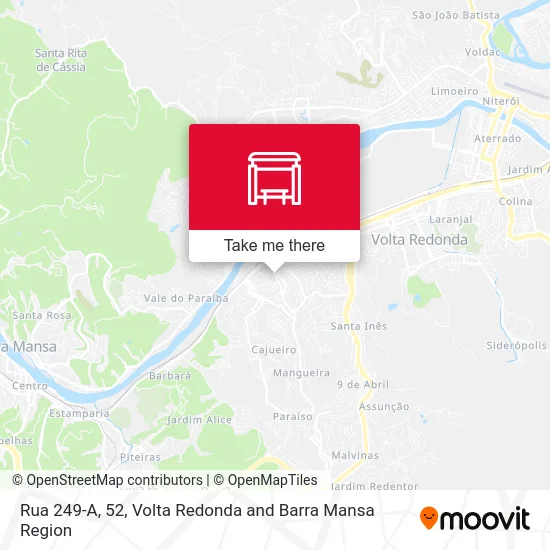 Rua 249-A, 52 map