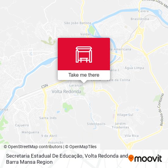 Secretaria Estadual De Educação map