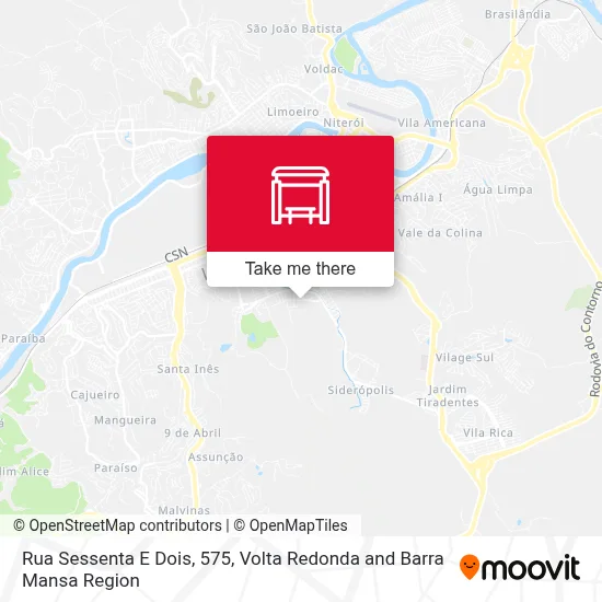 Rua Sessenta E Dois, 575 map