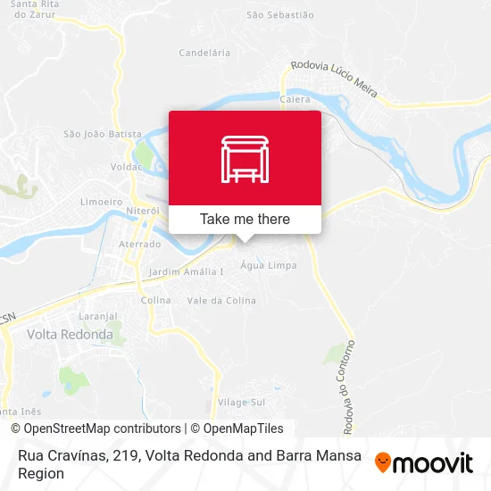 Rua Cravínas, 219 map