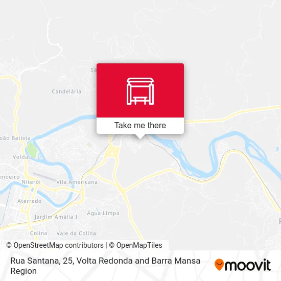 Rua Santana, 25 map