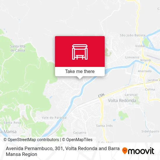 Avenida Pernambuco, 301 map