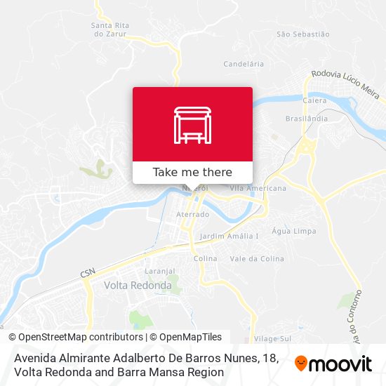 Avenida Almirante Adalberto De Barros Nunes, 18 map