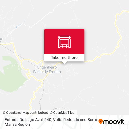 Estrada Do Lago Azul, 240 map
