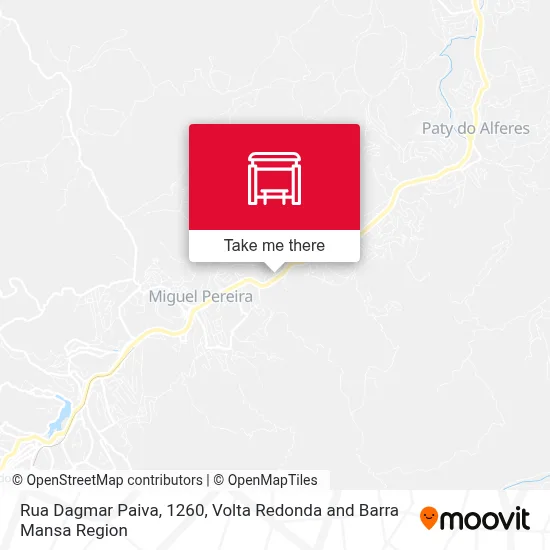 Rua Dagmar Paiva, 1260 map