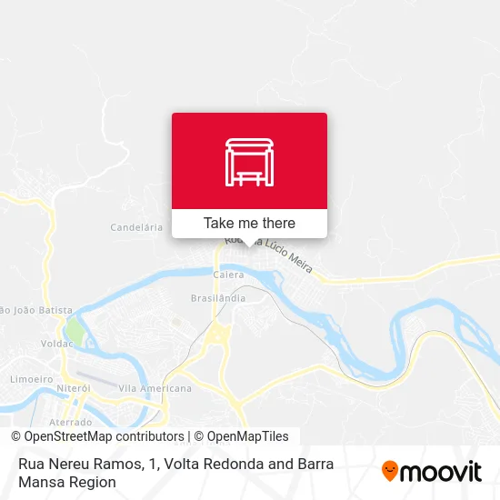 Rua Nereu Ramos, 1 map