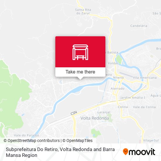 Mapa Subprefeitura Do Retiro