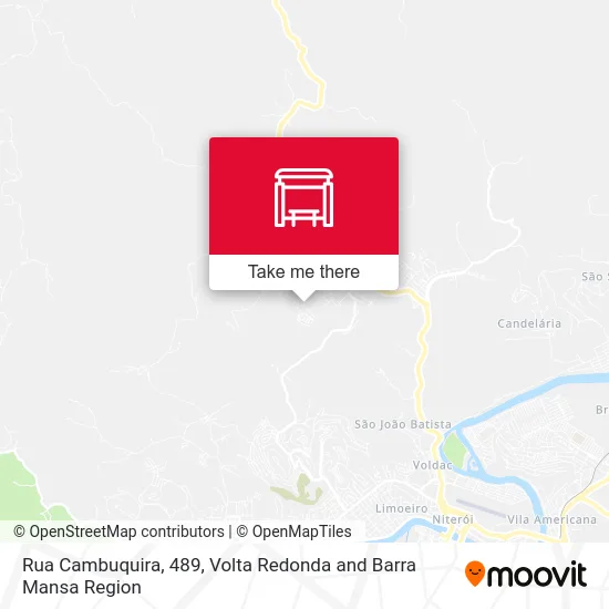 Rua Cambuquira, 489 map