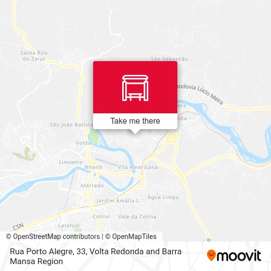 Rua Porto Alegre, 33 map