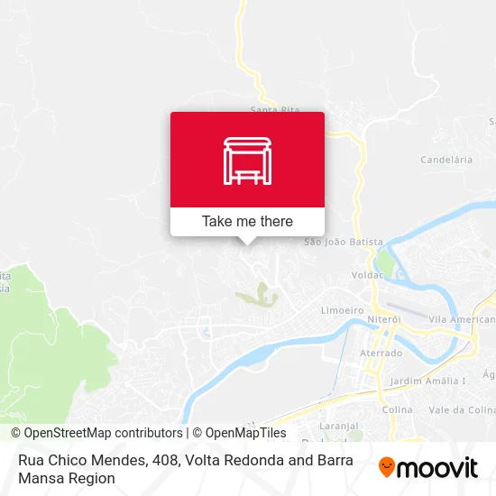 Rua Chico Mendes, 408 map
