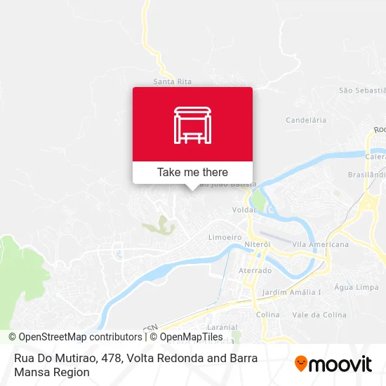 Rua Do Mutirao, 478 map