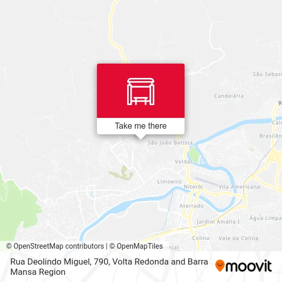 Rua Deolindo Miguel, 790 map