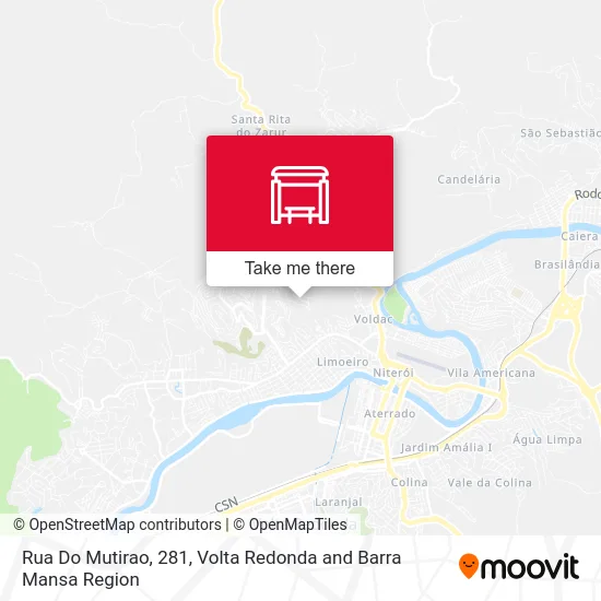 Rua Do Mutirao, 281 map