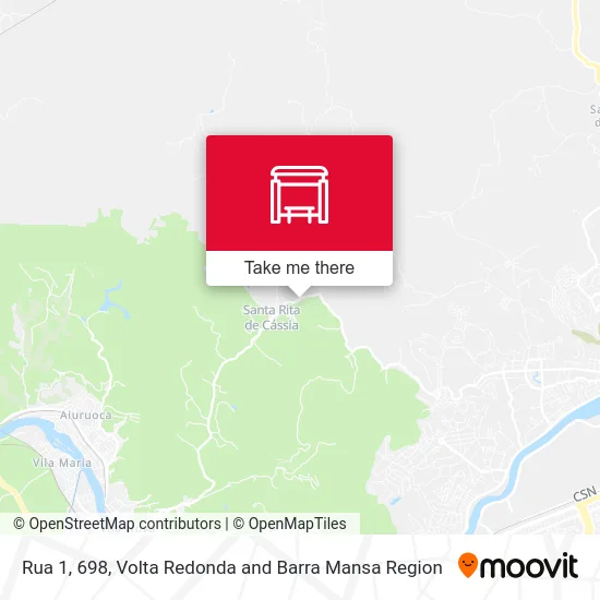 Rua 1, 698 map