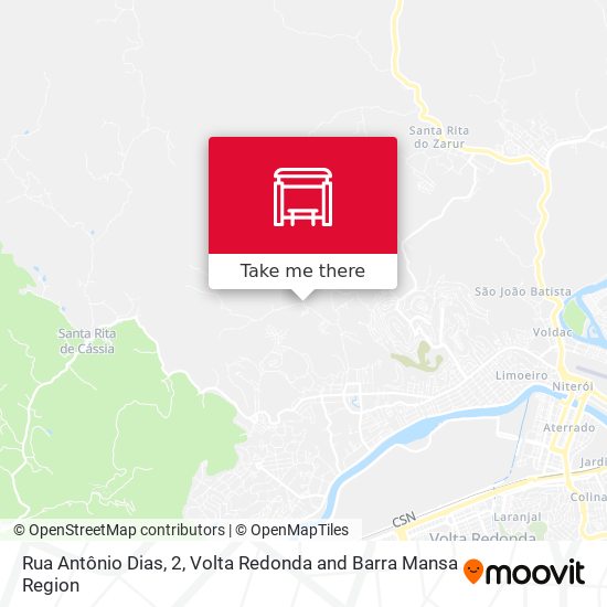 Mapa Rua Antônio Dias, 2