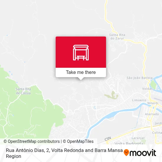 Rua Antônio Dias, 2 map